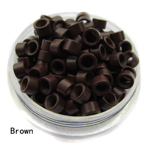 1bottle 4.0mm Aluminium micro ring with Screw Micro Ring Tube Hair Extensions Beads Brown 1000pcs/lot
1bottle 4.0mm Aluminium micro ring with Screw Micro Ring Tube Hair Extensions Beads Brown 1000pcs/lot