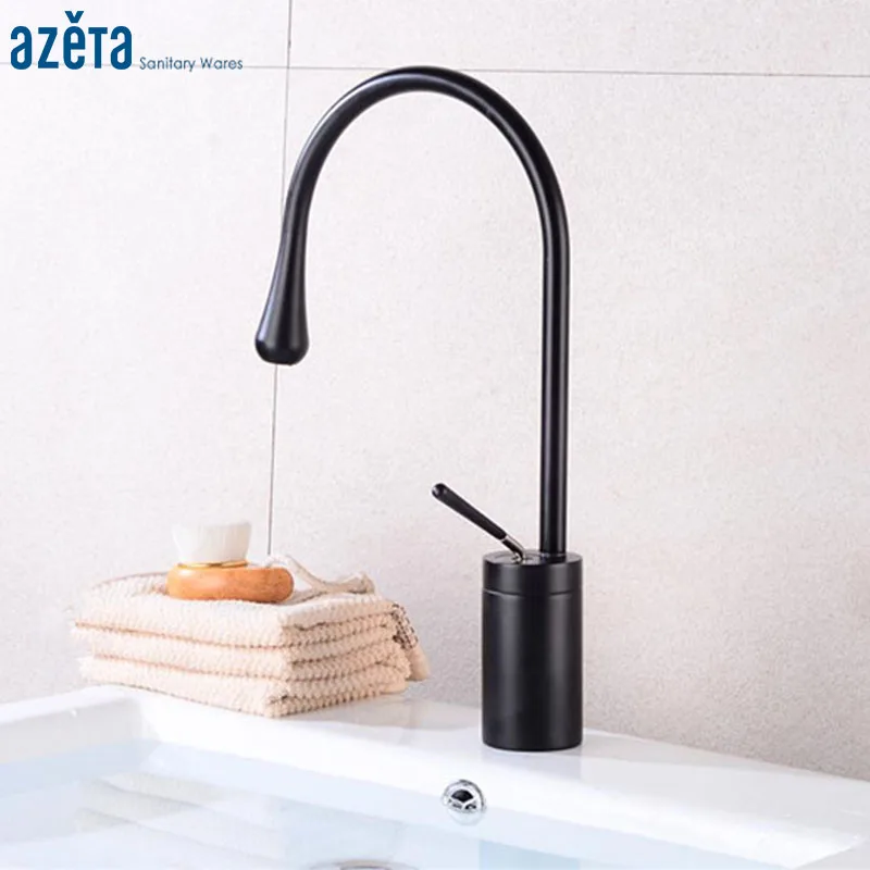 Azeta, бесплатная доставка, смесители для кухни, черный латунный Смеситель для раковины, смеситель для кухни с одной ручкой, крепление на раковину, смеситель для кухни AT8608B
Azeta, бесплатная доставка, смесители для кухни, черный латунный Смеситель для раковины, смеситель для кухни с одной ручкой, крепление на раковину, смеситель для кухни AT8608B