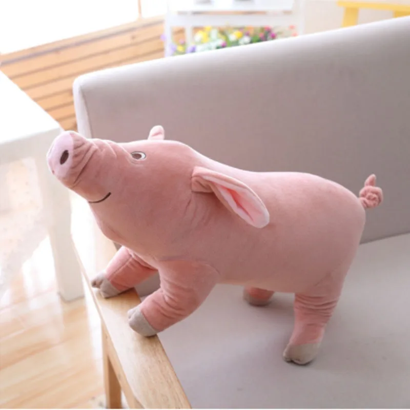 1pc 40-60cm Cute Cartoon Pig Plush Toy Stuffed Soft Animal Doll for Children's Gift Kids Kawaii Girls | Игрушки и хобби