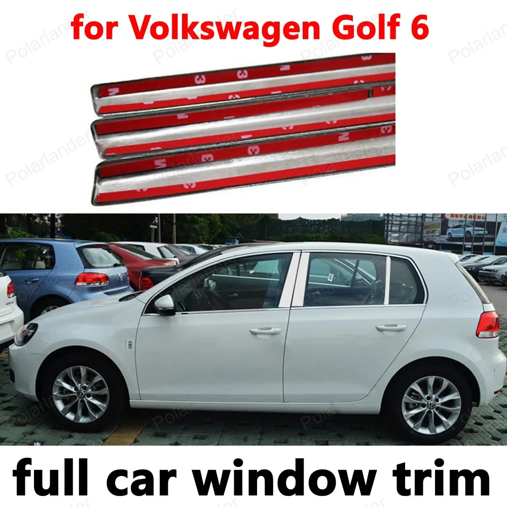 Автомобильные Внешние аксессуары, Стайлинг, полное окно, отделка для Volkswagen Golf 6, декоративные полосы из нержавеющей стали с колонкой
Автомобильные Внешние аксессуары, Стайлинг, полное окно, отделка для Volkswagen Golf 6, декоративные полосы из нержавеющей стали с колонкой
