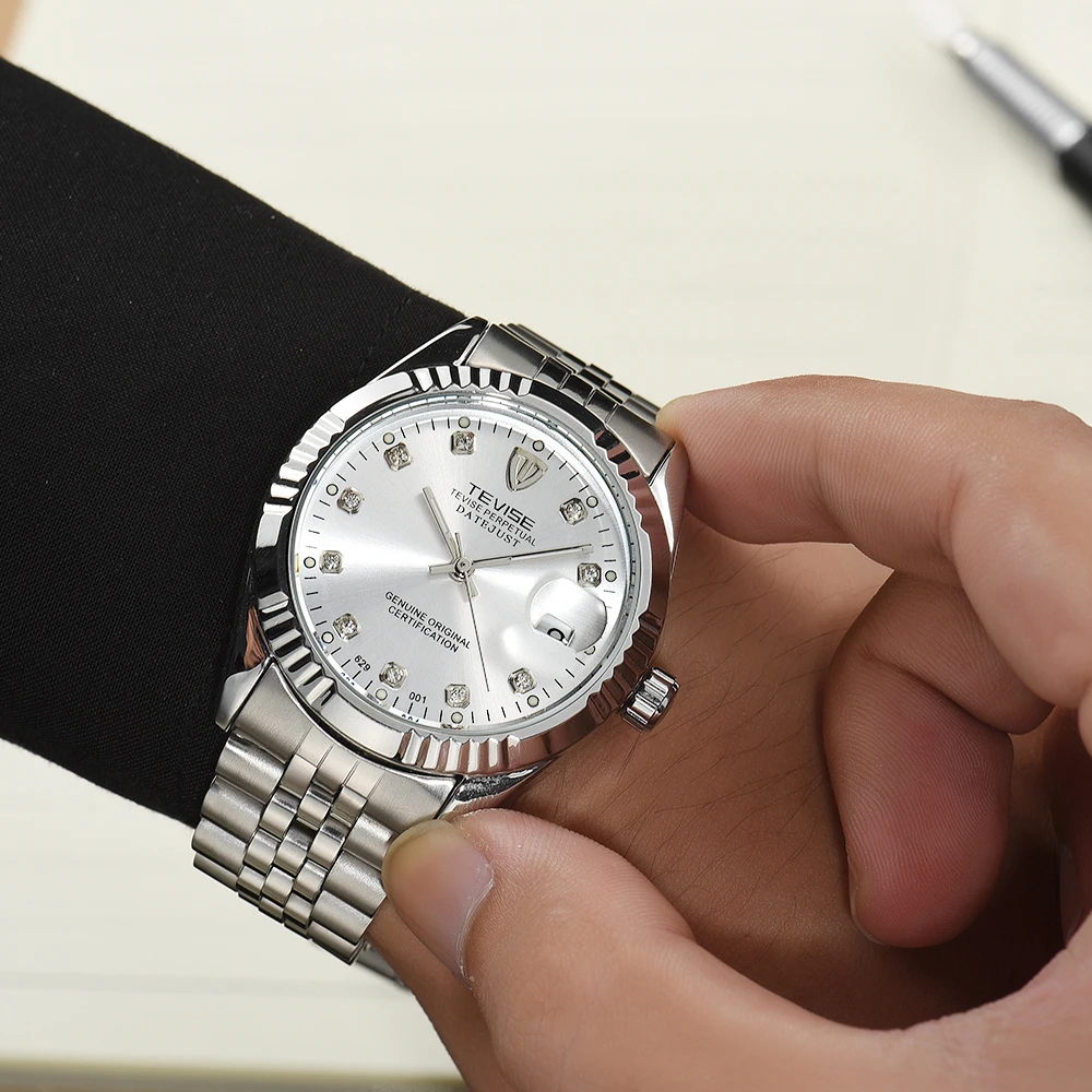 TEVISE Men Automatic Mechanical Watch Fashion Luxury Luminous Wristwatch Waterproof Mechanical Sport Watch Men relogio masculino
TEVISE Men Automatic Mechanical Watch Fashion Luxury Luminous Wristwatch Waterproof Mechanical Sport Watch Men relogio masculino