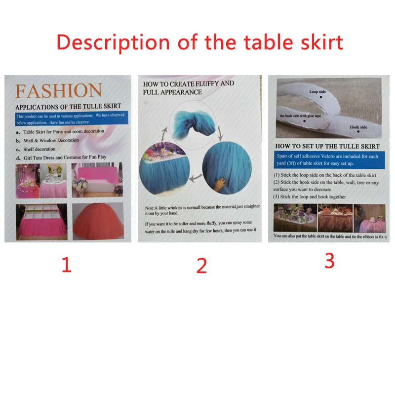 1Pcs 14 Colors Tulle Table Skirt DIY Tutu Tableware Skirts For Wedding Birthday Decoration Baby Shower Favors Party Home Textile
1Pcs 14 Colors Tulle Table Skirt DIY Tutu Tableware Skirts For Wedding Birthday Decoration Baby Shower Favors Party Home Textile