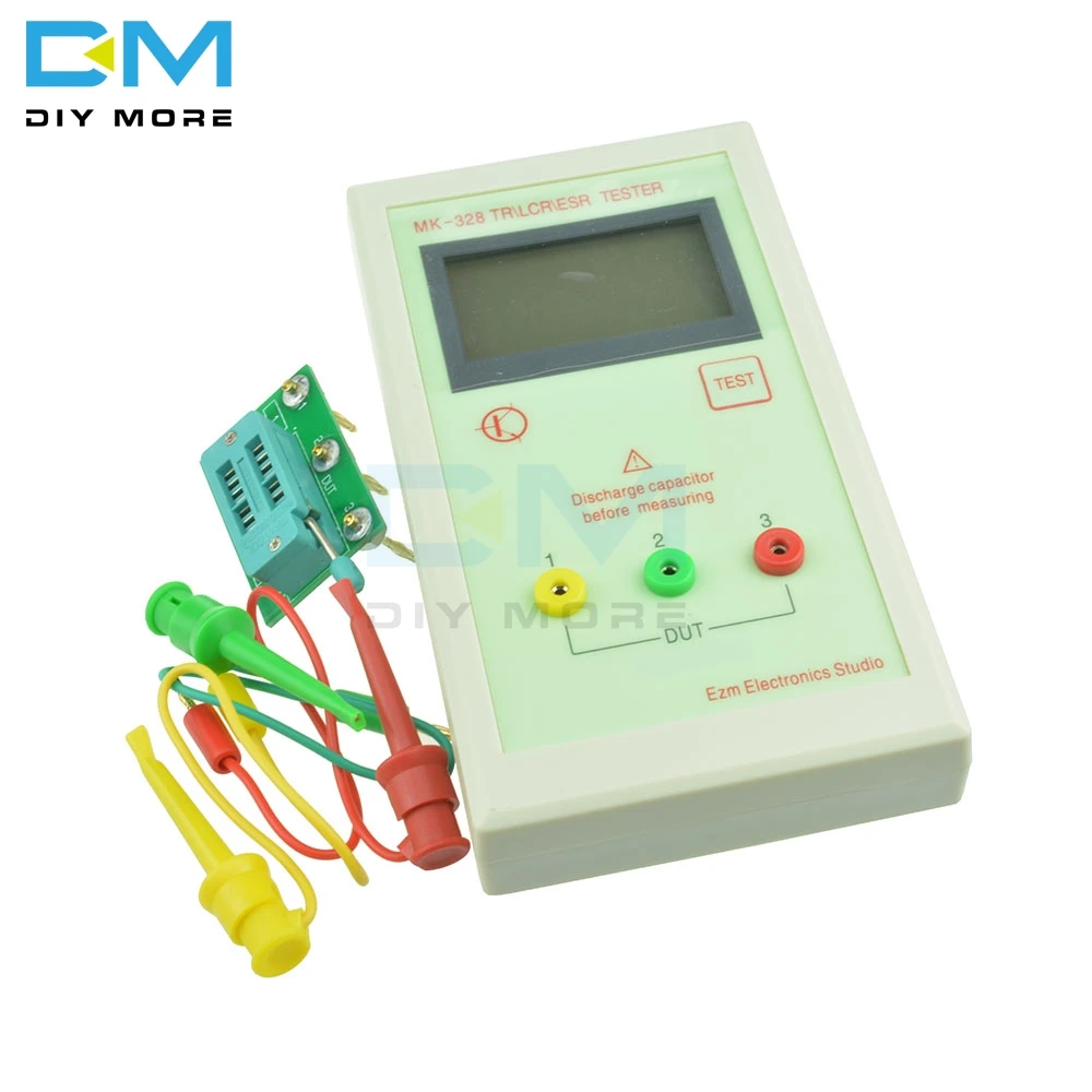 Newest MK-328 Transistor Tester Kit Inductance Resistance LCR TEST MOS/PNP/NPN Automatic Detection Electronic Kit
Newest MK-328 Transistor Tester Kit Inductance Resistance LCR TEST MOS/PNP/NPN Automatic Detection Electronic Kit