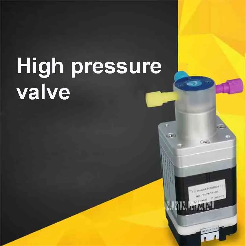 High Pressure Microfluidic Solenoid Valve QHF-Y-S-T02-K1.5-M00 Two-way /Three-way Switching Valve Solenoid Valve DC24V 17W 1.5MM
High Pressure Microfluidic Solenoid Valve QHF-Y-S-T02-K1.5-M00 Two-way /Three-way Switching Valve Solenoid Valve DC24V 17W 1.5MM