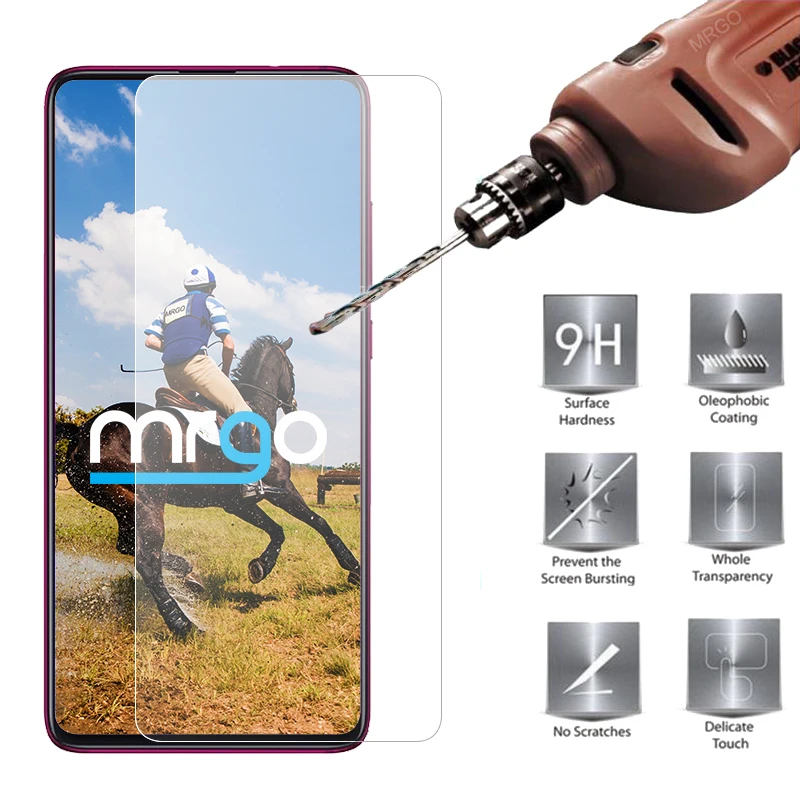 Закаленное стекло для Xiaomi Redmi K20 Pro Mi 9T 2.5D 9H защита экрана Защитное | Мобильные