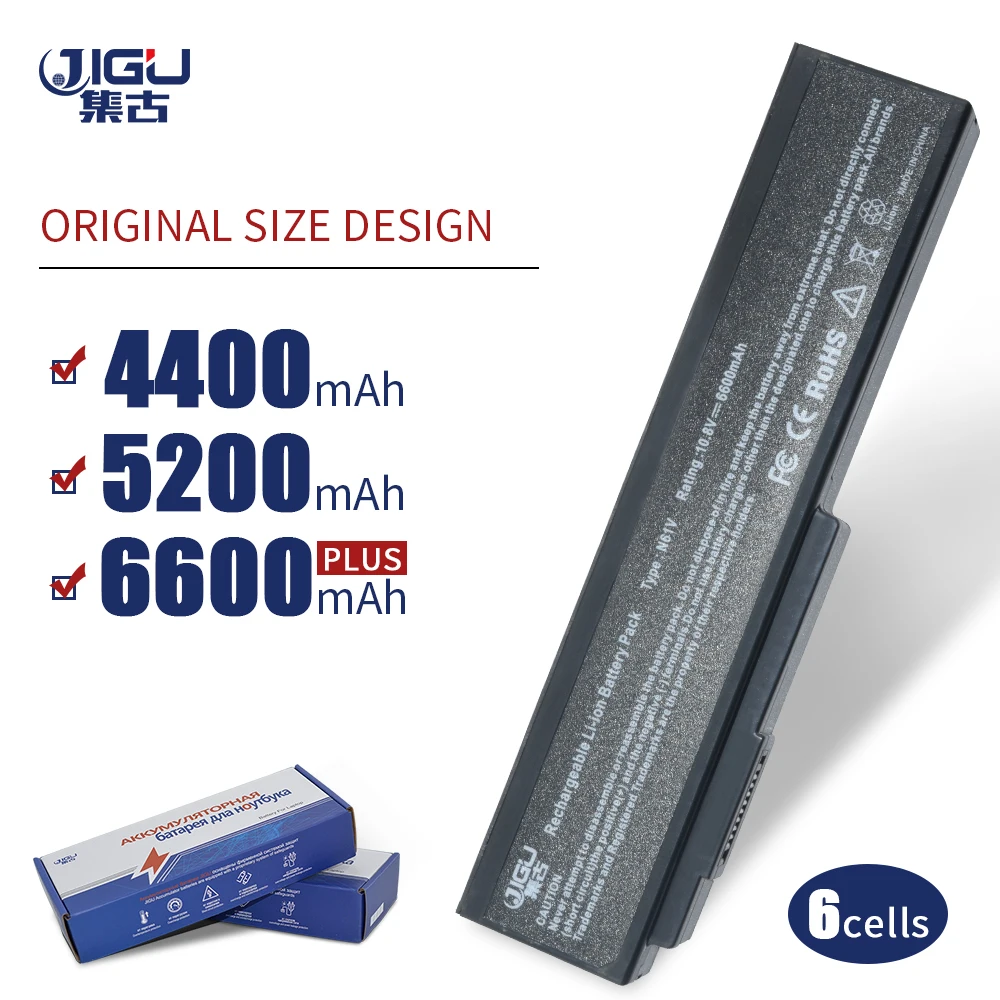 JIGU Laptop Battery For Asus N61J N61Ja N61jq N61jv N61 N61D N53T N53J N53S M50 A32-N61 A32-M50 A33-M50
JIGU Laptop Battery For Asus N61J N61Ja N61jq N61jv N61 N61D N53T N53J N53S M50 A32-N61 A32-M50 A33-M50