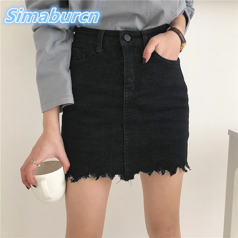 Summer Preppy Style Korean Women Mini A-Line Jeans Skirts Button Slim High Waist Ladies Denim Skirts Sexy Femme Irregular Skirt
Summer Preppy Style Korean Women Mini A-Line Jeans Skirts Button Slim High Waist Ladies Denim Skirts Sexy Femme Irregular Skirt