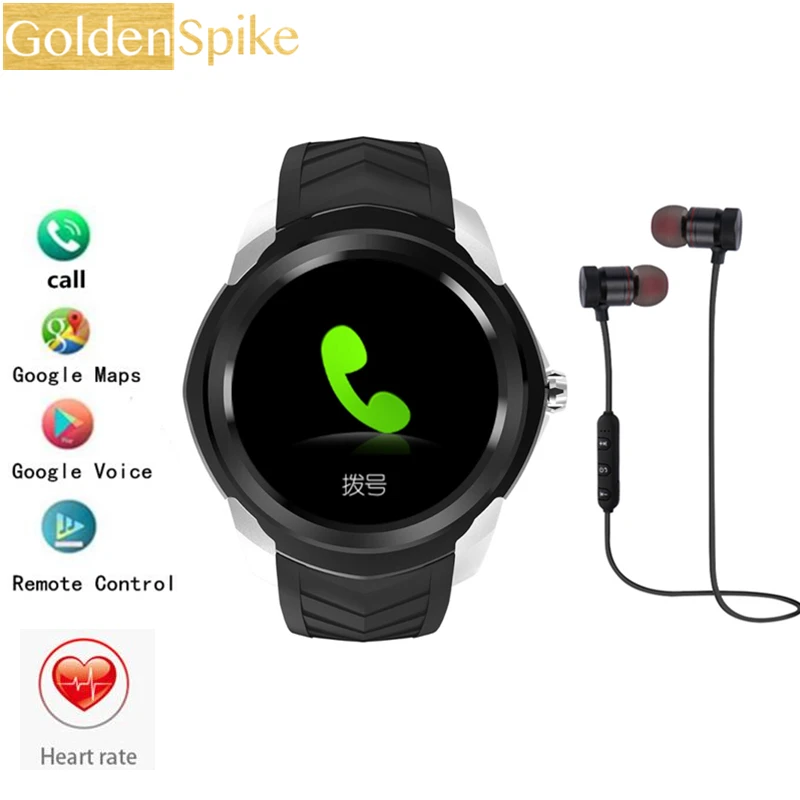 Фото PK samsung Шестерни S3 S11 Q7 smart watch поддержка BT 4 0 WiFi/3g/gps Android 5 1 MTK6580 Фитнес трекер(China)