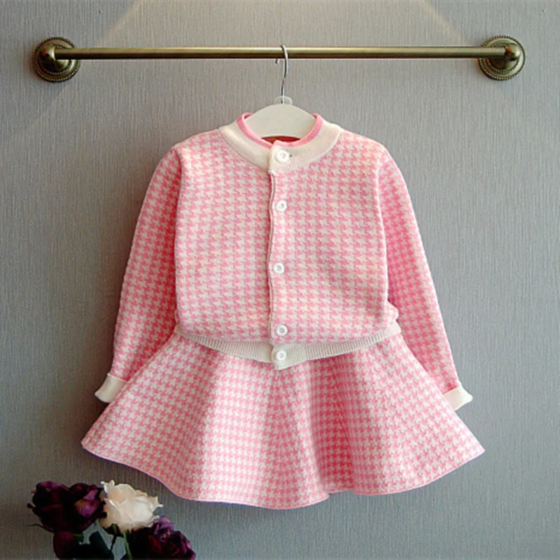DFXD Baby Girl Outfit New Fashion 2018 Spring 2pc Girls Clothing Set Cotton Long Sleeve Knitwear Sweater Top+Skirt Kids Set 2-8Y
DFXD Baby Girl Outfit New Fashion 2018 Spring 2pc Girls Clothing Set Cotton Long Sleeve Knitwear Sweater Top+Skirt Kids Set 2-8Y