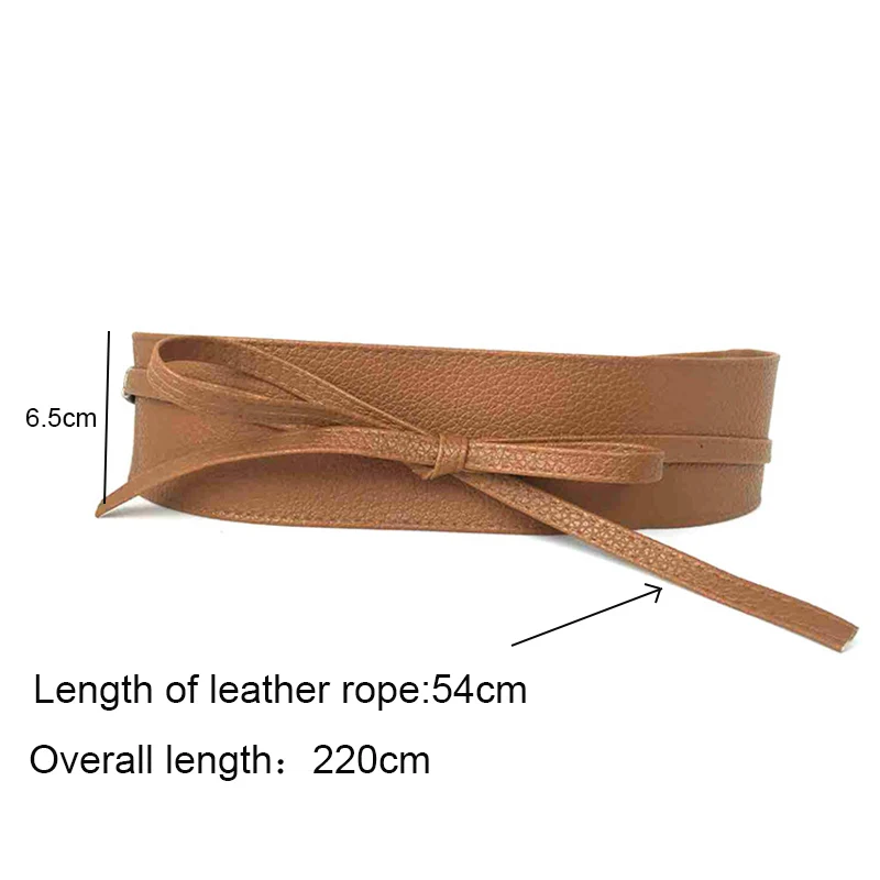 Belts 1PC Fashion Graceful Leather Solid Women Dress Bowknot Wrap High Quality Wide PU Two Circlrs Adult Discounted
Belts 1PC Fashion Graceful Leather Solid Women Dress Bowknot Wrap High Quality Wide PU Two Circlrs Adult Discounted