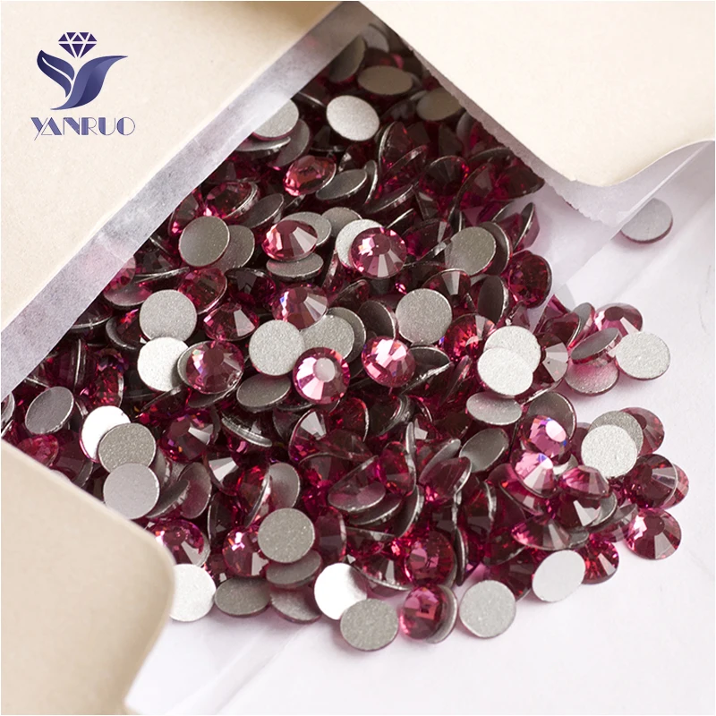 YANRUO 2058NoHF Rose Crystal Strass Stick On Nails Non Hotfix Flatback Glass Rhinestones For Nail Art
YANRUO 2058NoHF Rose Crystal Strass Stick On Nails Non Hotfix Flatback Glass Rhinestones For Nail Art