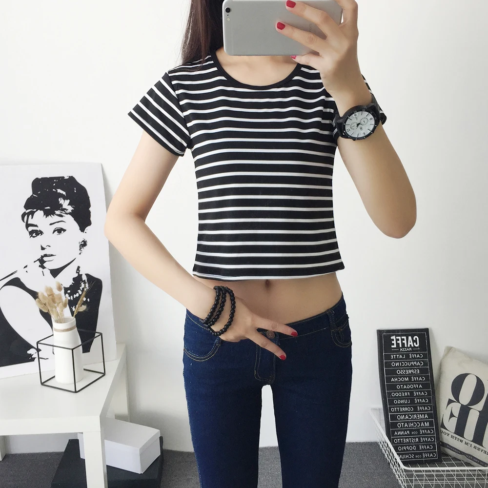 Женские Летние Печати Футболка Женская Clothing Девушка Slim Fit с коротким Рукавом О