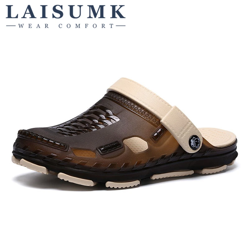 2020 LAISUMK Summer Shoes Men Sandals Brand Slippers Men Beach Sandals Outdoor Slip On Mens Slippers Free Shipping
2020 LAISUMK Summer Shoes Men Sandals Brand Slippers Men Beach Sandals Outdoor Slip On Mens Slippers Free Shipping