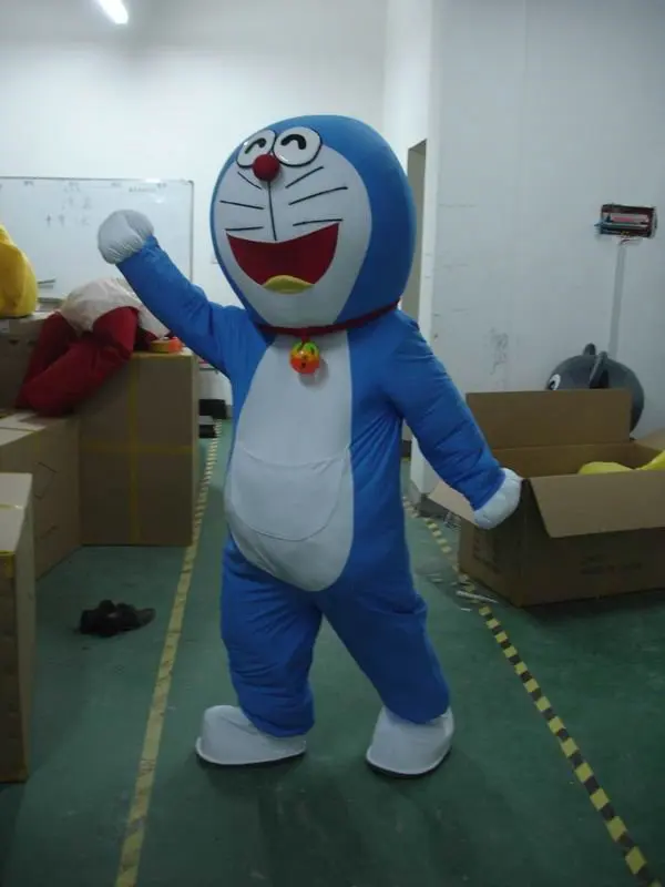 Машинный Кот Дораэмон талисман костюм нарядное платье|fancy dress|mascot costumecostume mascot |
