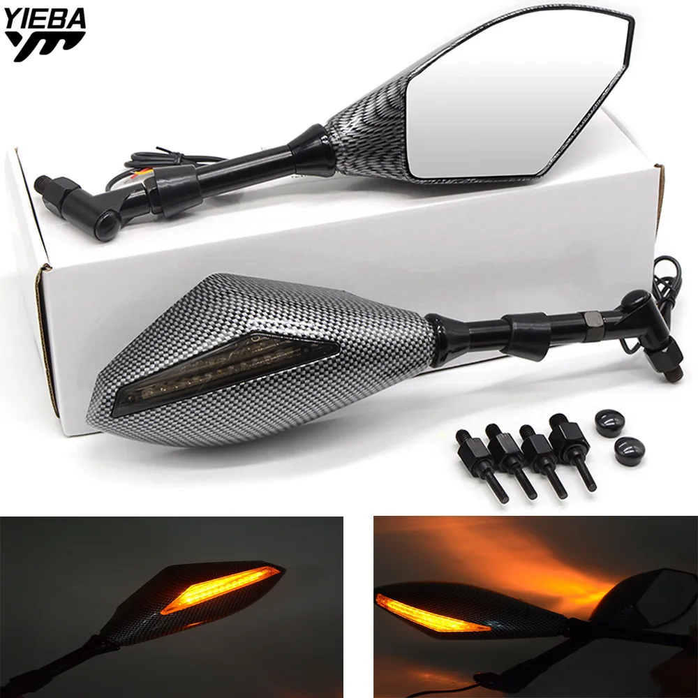 Motorcycle Rear View Mirrors Side Mirror With LED Turn Signals Light FOR HONDA CBR250RR CBR600RR CBR1000RR CBR300R ABS RC212V
Motorcycle Rear View Mirrors Side Mirror With LED Turn Signals Light FOR HONDA CBR250RR CBR600RR CBR1000RR CBR300R ABS RC212V