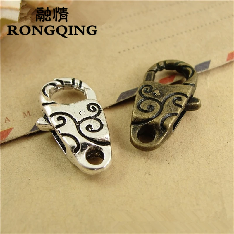 RONGQING 20 шт./лот декоративные узоры Ювелирные изделия 13*24 мм застежки-карабины крючки для ожерелья браслета сделай сам
RONGQING 20 шт./лот декоративные узоры Ювелирные изделия 13*24 мм застежки-карабины крючки для ожерелья браслета сделай сам