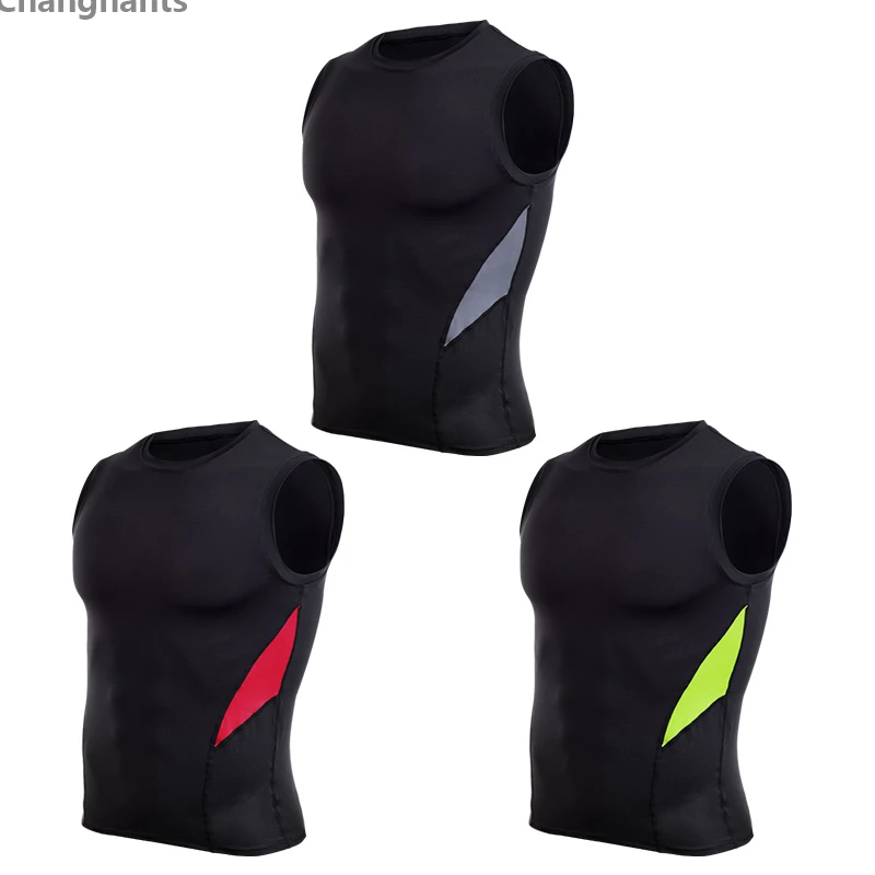 Men Fitness Running Vests Solid Black & Red / Green / Gray Stitching Basketball Tight Jerseys Quick Dry Sportswear Gym T shirt
Men Fitness Running Vests Solid Black & Red / Green / Gray Stitching Basketball Tight Jerseys Quick Dry Sportswear Gym T shirt