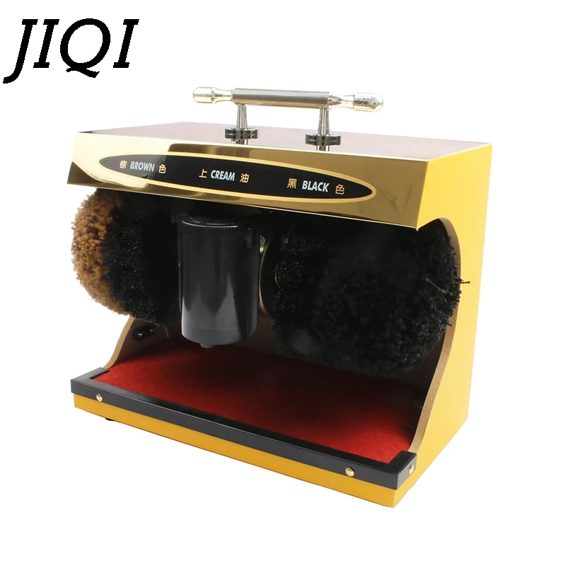 

Электрическая машинка для мытья обуви JIQI, полировщик для обуви, автоматическая полировка, уход за кожей, блеск