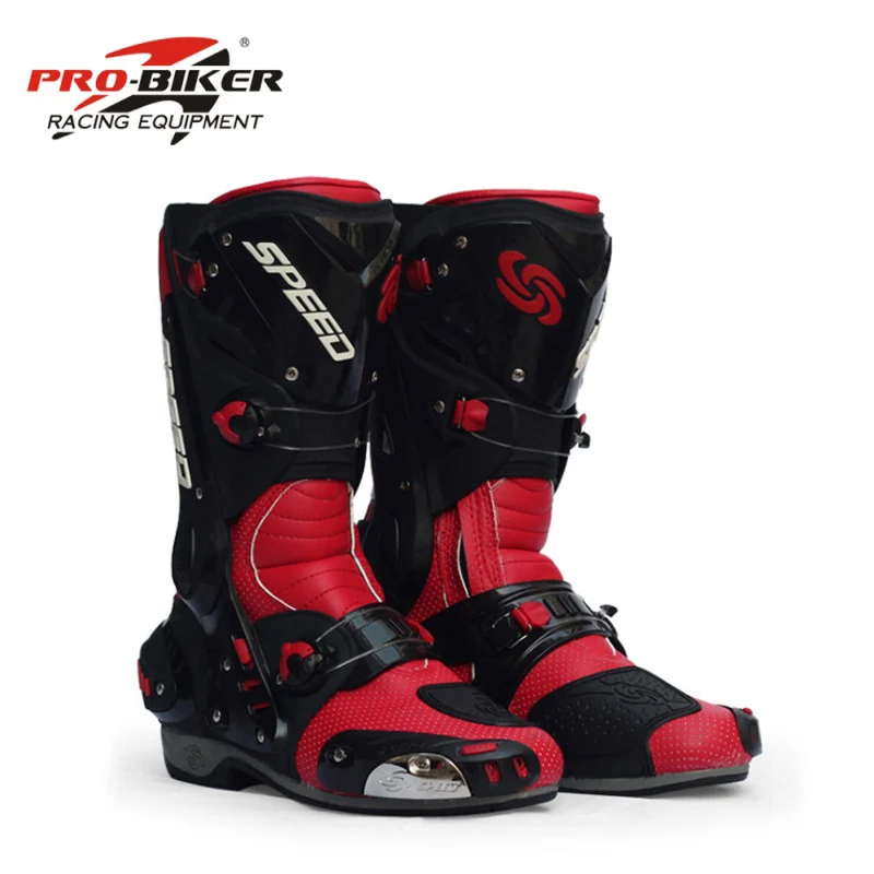 Мотоциклетные ботинки Pro Biker SPEED Racing moto Защитное снаряжение для мотокросса