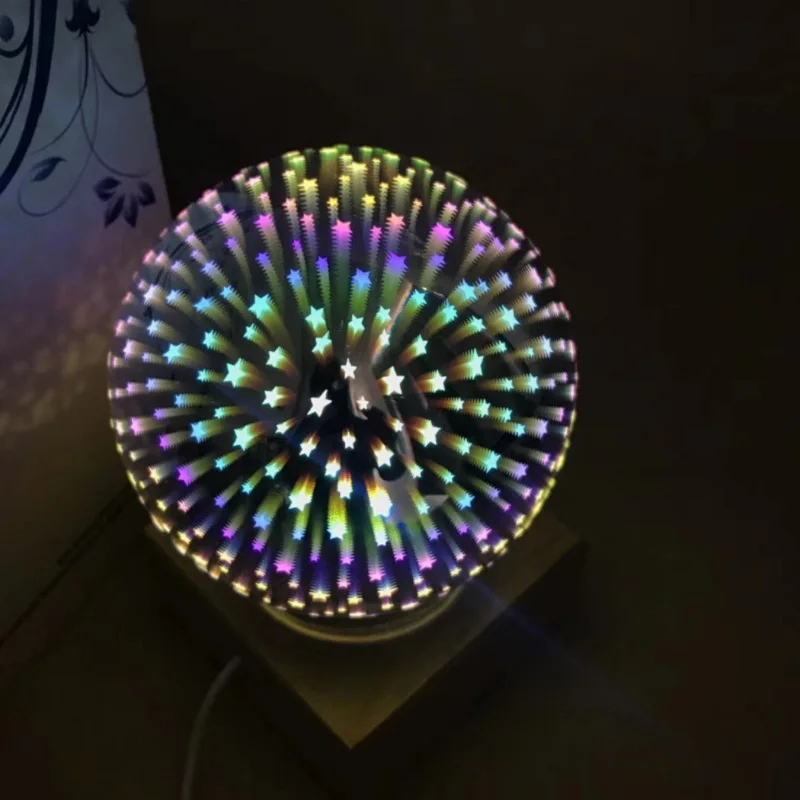 3D LED Night Light Magic Starry Sky Table Lamp USb charging Desk lights plating glass lampshade Gift Christmas gift Decoration
3D LED Night Light Magic Starry Sky Table Lamp USb charging Desk lights plating glass lampshade Gift Christmas gift Decoration
