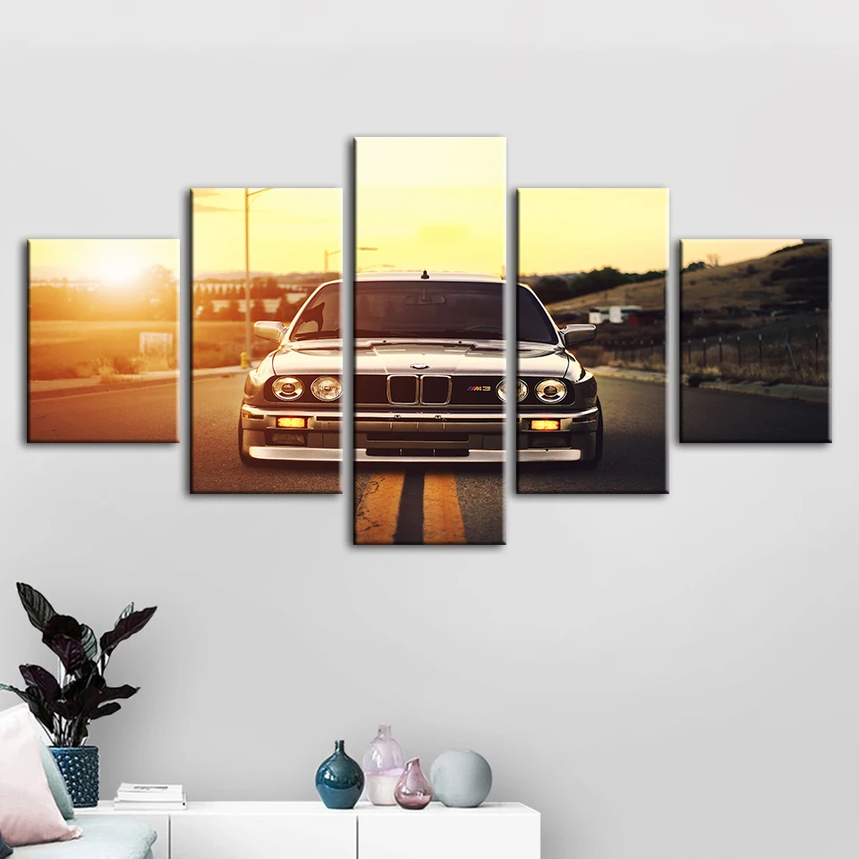 Modular Canvas Painting Home Decoration 5 Pieces BMW Car Pictures Modern Hd Printed Poster For Living Room Wall Artwork Frame
Modular Canvas Painting Home Decoration 5 Pieces BMW Car Pictures Modern Hd Printed Poster For Living Room Wall Artwork Frame