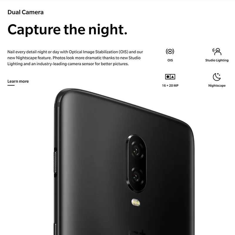 Oneplus 6 T 8GB 128GB Snapdragon 845 In Display отпечаток пальца ID 41 "полный экран 19 5: 9 20MP мобильный