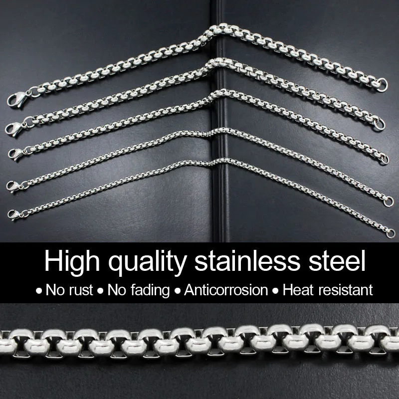 Wholesale High Quality Fashion 316 Stainless Steel Chain Bracelet Jewelry LSSB02 | Украшения и аксессуары