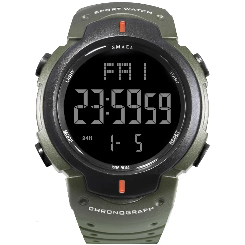SMAEL Men Sports Watches Chronograph Hiking LED Digital Electronic Outdoor Wristwatches Relogio Masculino Man Clock
SMAEL Men Sports Watches Chronograph Hiking LED Digital Electronic Outdoor Wristwatches Relogio Masculino Man Clock