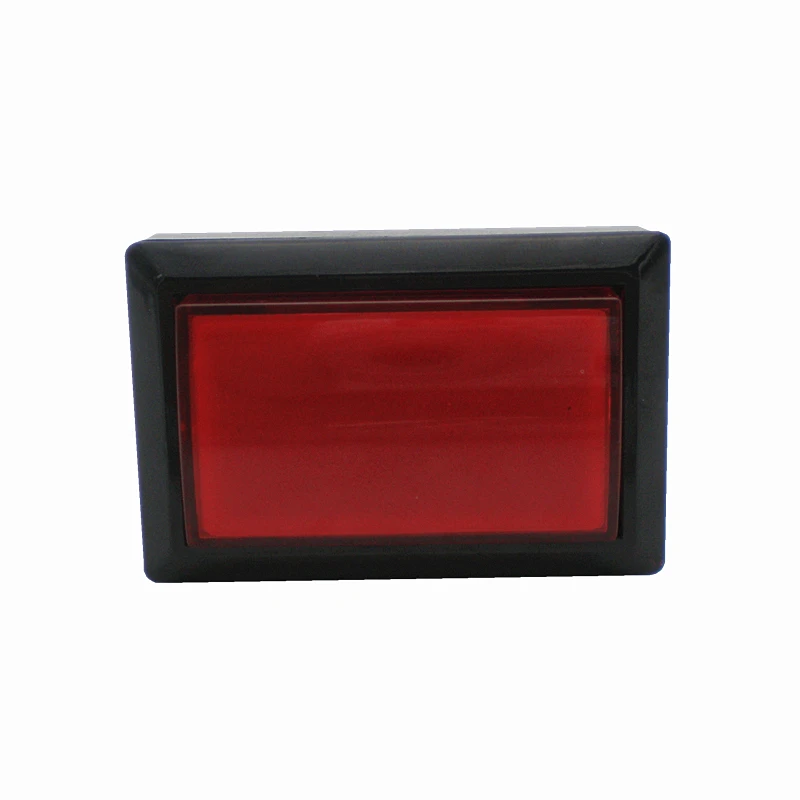 1Pcs 50*33mm Rectangular Shape Illuminated LED Push Button With Microswitch And Light For Arcade Game Machine
1Pcs 50*33mm Rectangular Shape Illuminated LED Push Button With Microswitch And Light For Arcade Game Machine