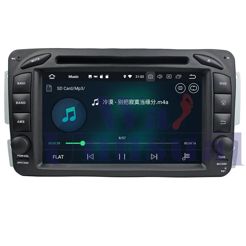 WANUSUAL Android 9.0 Car DVD For Benz ML W163 CLK W209 C-Class W203 (2000-2004) SLK W170 E-Class W210 A-Class W168 (1998-2001)
WANUSUAL Android 9.0 Car DVD For Benz ML W163 CLK W209 C-Class W203 (2000-2004) SLK W170 E-Class W210 A-Class W168 (1998-2001)