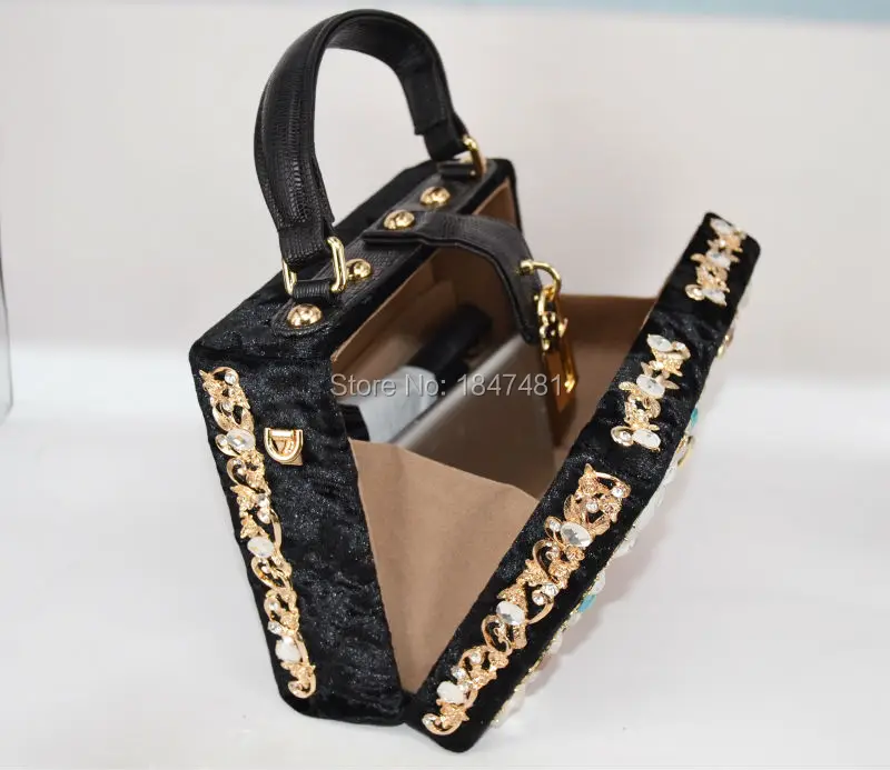 Модная Роскошная вечерняя сумка со стразами женские сумки из натуральной кожи
