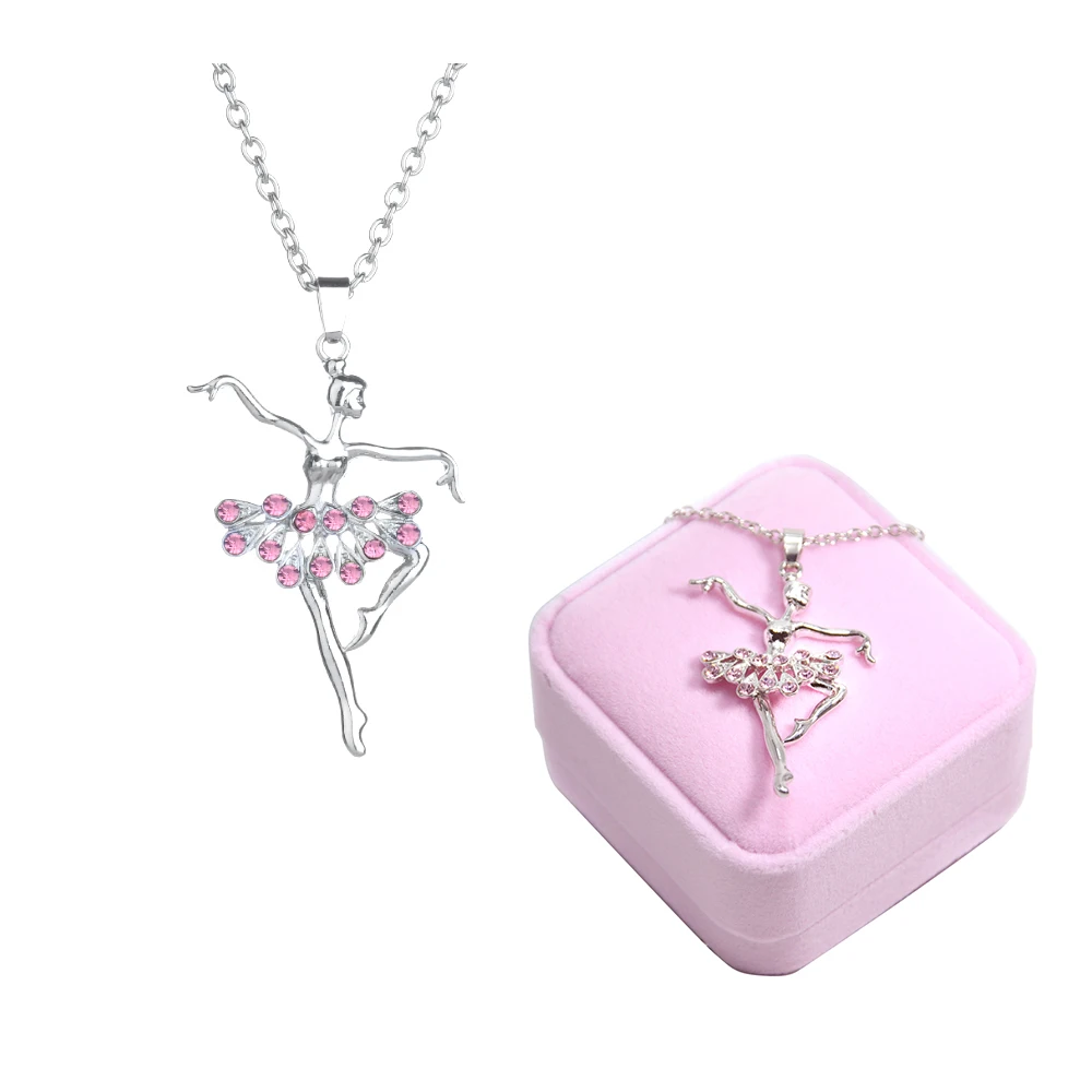 Dancing Ballerina Dancer Ballet Pendant Necklace Charm Surprise Jewelry Gift for Girls Women
Dancing Ballerina Dancer Ballet Pendant Necklace Charm Surprise Jewelry Gift for Girls Women