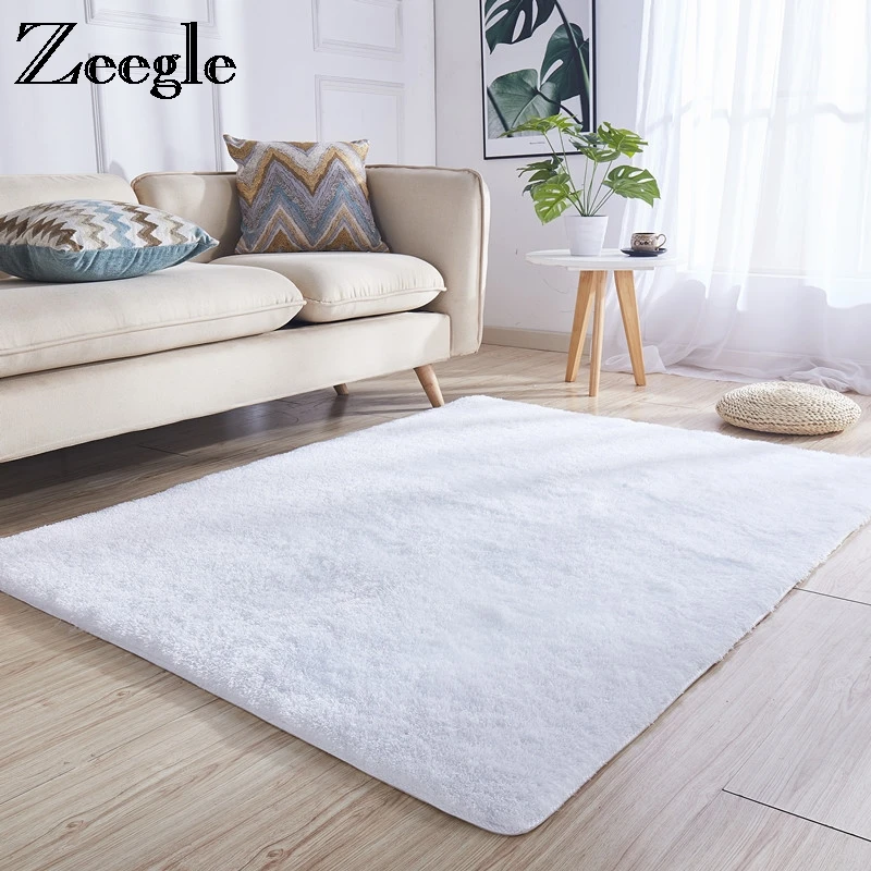 Zeegle Shagge Carpets For Living Room Soft Plush Floor Rugs Anti-slip Mats Bedroom Child Carpet Washable Sofa Table Area Rug
Zeegle Shagge Carpets For Living Room Soft Plush Floor Rugs Anti-slip Mats Bedroom Child Carpet Washable Sofa Table Area Rug