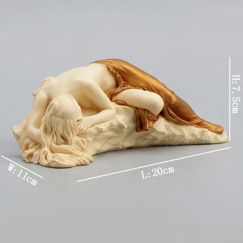 Urban Sleep Lie Down Nude Greek Goddess Naked Girl Woman Body Sketch Model Statue Interior Showpiece Angel Sculpture Decoration
Urban Sleep Lie Down Nude Greek Goddess Naked Girl Woman Body Sketch Model Statue Interior Showpiece Angel Sculpture Decoration