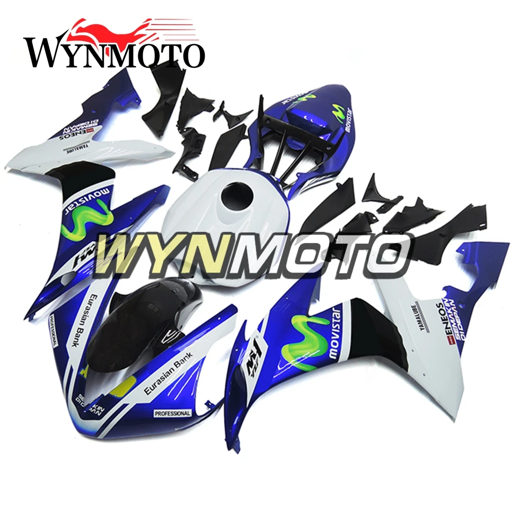Complete Fairings Kit For Yamaha YZF1000 R1 Year 2004-2006 04 05 06 Injection ABS Plastics White Blue Covers Motorcycle Bodywork
Complete Fairings Kit For Yamaha YZF1000 R1 Year 2004-2006 04 05 06 Injection ABS Plastics White Blue Covers Motorcycle Bodywork