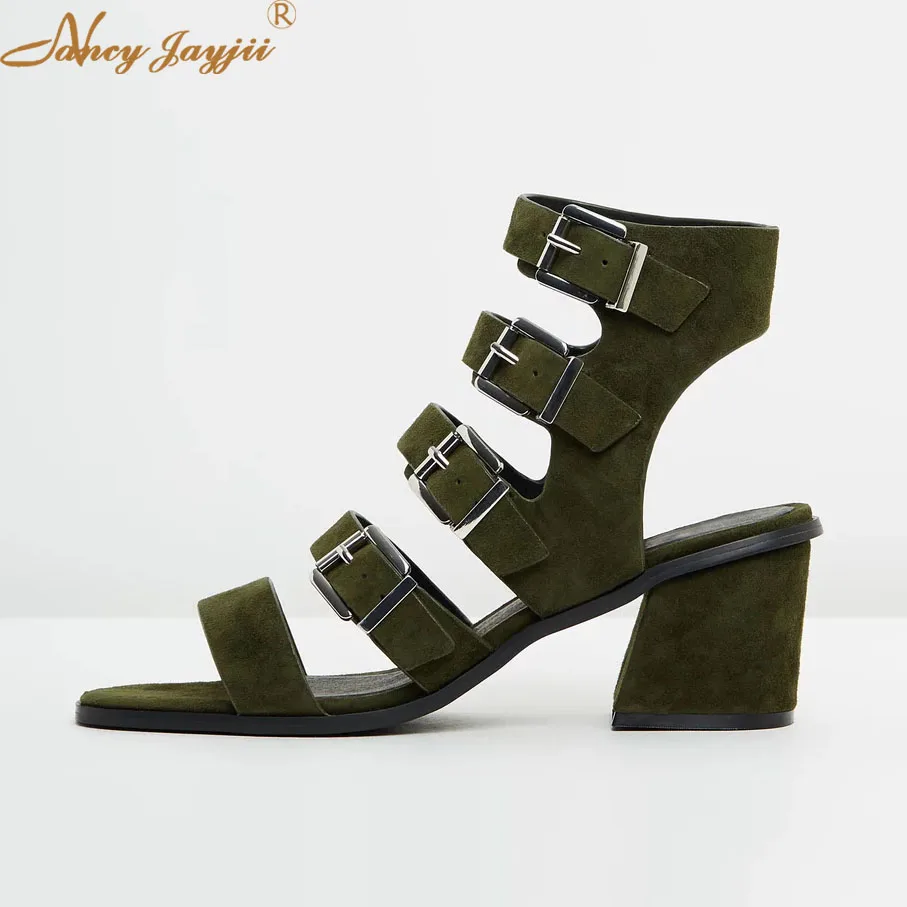 Gladiator Rome Shoes Women Sandals Adult Female Super High Square heel Buckle Solid Fashion Novelty Casual Leisure 2019 Rome
Gladiator Rome Shoes Women Sandals Adult Female Super High Square heel Buckle Solid Fashion Novelty Casual Leisure 2019 Rome