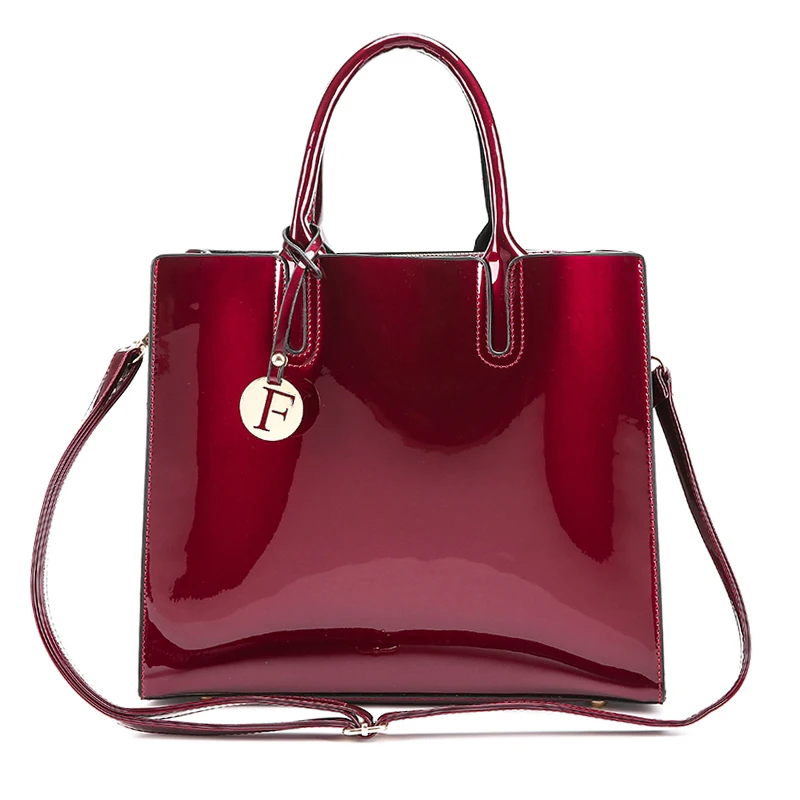New Brand Patent Leather Women Fashion Bags Ladies Simple Luxury Handbags Casual Shoulder Messenger Bags Sac A Main Tote Bag
New Brand Patent Leather Women Fashion Bags Ladies Simple Luxury Handbags Casual Shoulder Messenger Bags Sac A Main Tote Bag