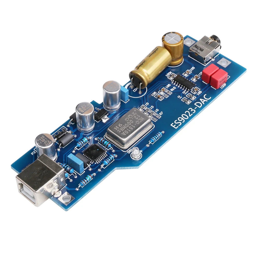 Новый K. GUSS A2 PCM2706 + ES9023 уровень температуры аудио DAC декодер звуковой карты
