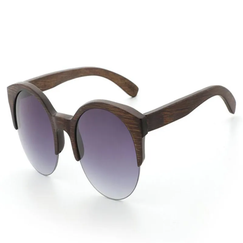 MONGOTEN Retro Handmade Wooden Polarized Sunglasses Round Frame Unisex New Half Rim Goggle UV400 Protection Driving Sunglasses
MONGOTEN Retro Handmade Wooden Polarized Sunglasses Round Frame Unisex New Half Rim Goggle UV400 Protection Driving Sunglasses