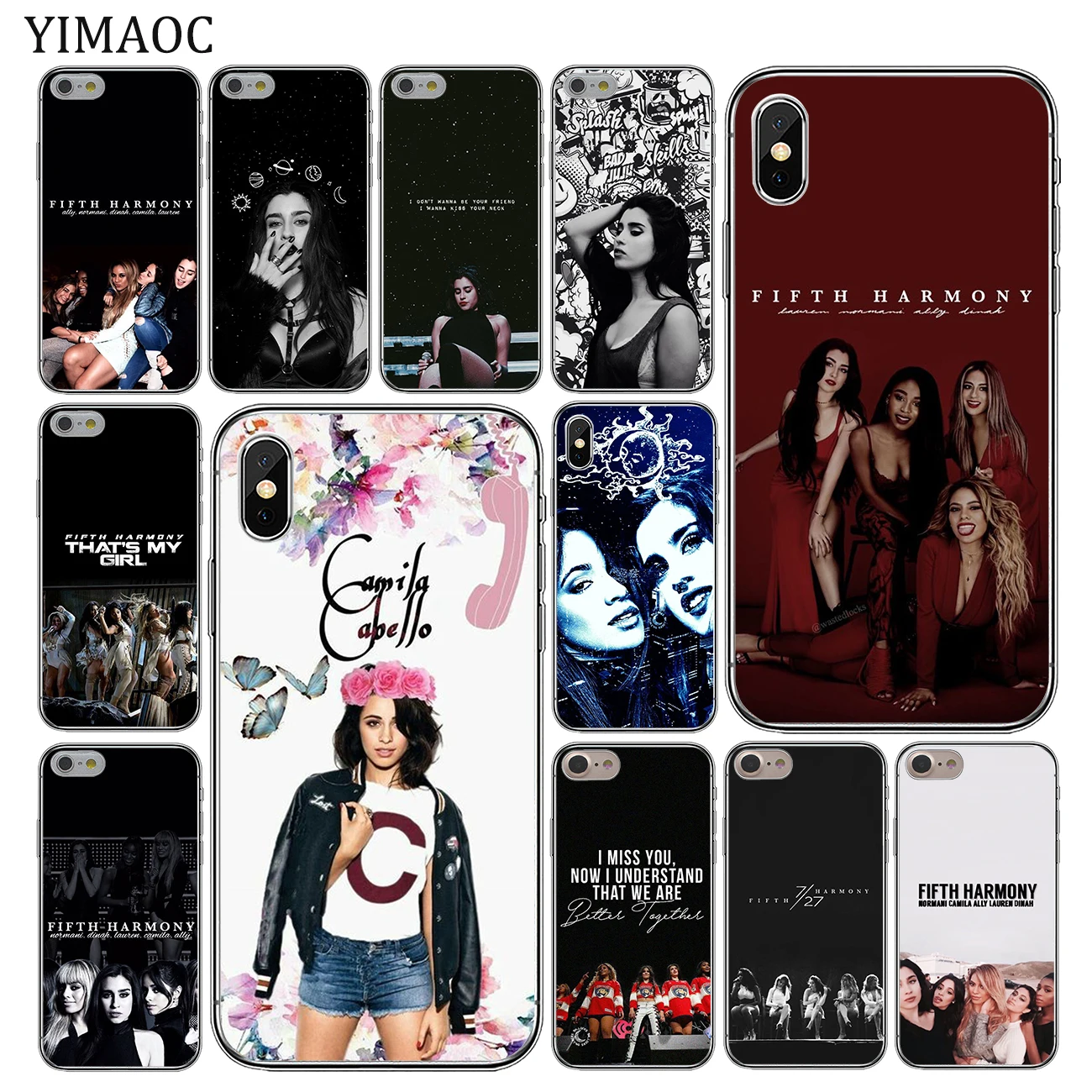 YIMAOC Camila Cabello Fifth Harmony Мягкий силиконовый чехол для телефона Apple iPhone 11 Pro X XR XS Max 6 6S 7 8