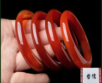 Natural agate jade bracelet Light red large size jade bracelet Exquisite jade to send mom to send girlfriend
Natural agate jade bracelet Light red large size jade bracelet Exquisite jade to send mom to send girlfriend