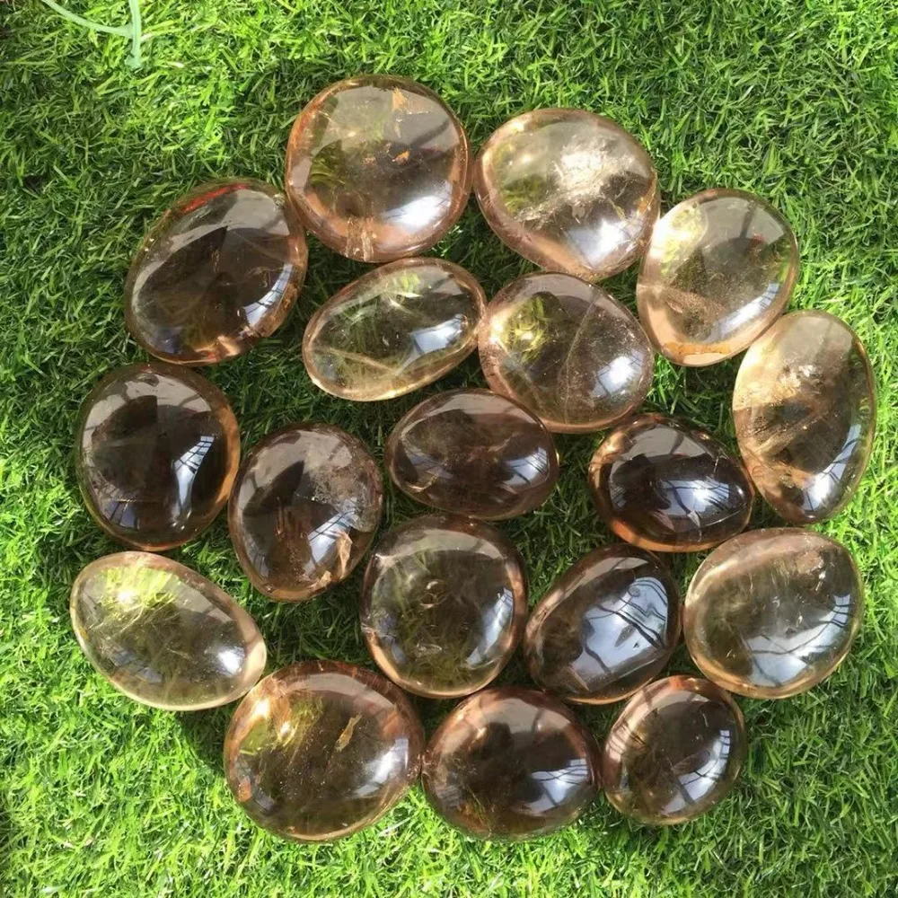 1pcs high quality natural smoky quartz Crystal gemstone meditation reiki healing polished palm crystal stone as gift for friend
1pcs high quality natural smoky quartz Crystal gemstone meditation reiki healing polished palm crystal stone as gift for friend