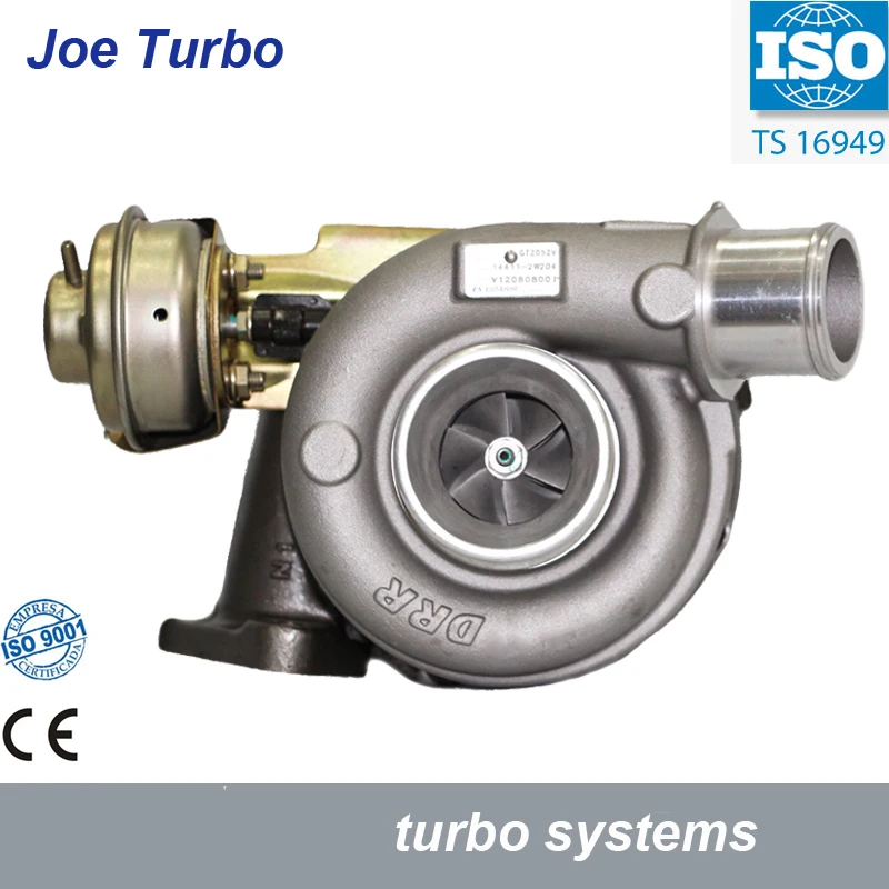 GT2052V 726442-0004 14411-2W204 726442 TURBO Turbocharger For Nissan Ambulance;FLWGE50;Elgrand;Terrano;TR50 3.0L ZD30ETi 168HP
GT2052V 726442-0004 14411-2W204 726442 TURBO Turbocharger For Nissan Ambulance;FLWGE50;Elgrand;Terrano;TR50 3.0L ZD30ETi 168HP