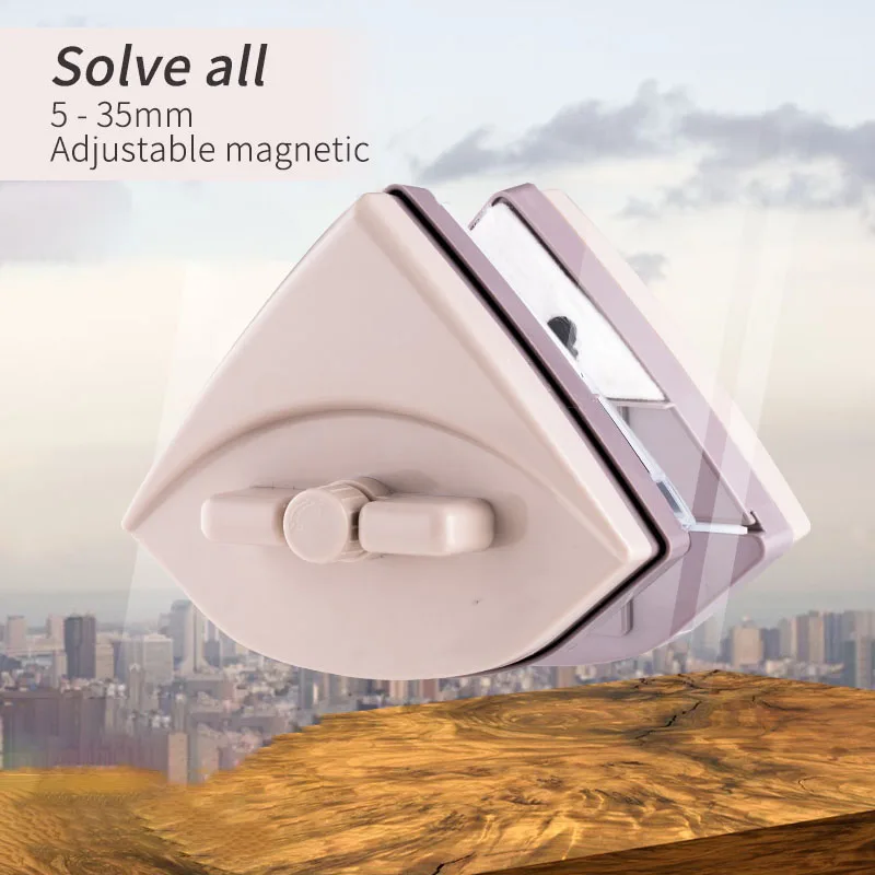 New Magnetic Window Cleaner Tool Glass Surface Wiper Cleaning Brush Double Side
New Magnetic Window Cleaner Tool Glass Surface Wiper Cleaning Brush Double Side