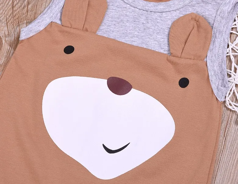 2019 Summer New Baby Jumpsuit Infant Cute Cartoon Printing Sleeveless Baby Boys Girls Bodysuit Jumpsuit Outfits Clothes
2019 Summer New Baby Jumpsuit Infant Cute Cartoon Printing Sleeveless Baby Boys Girls Bodysuit Jumpsuit Outfits Clothes