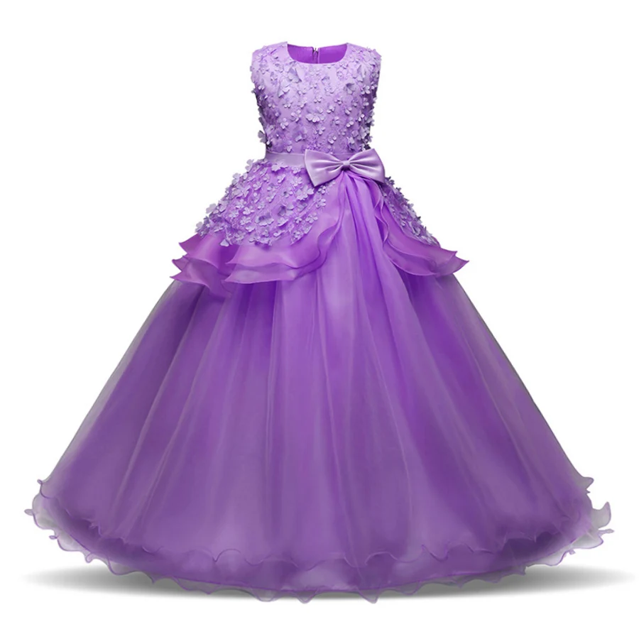 Flower Girl Long Dress Christmas Kids Clothes Party Wedding Dresses for Girl Frocks Children's Costume Children Teenage Clothing
Flower Girl Long Dress Christmas Kids Clothes Party Wedding Dresses for Girl Frocks Children's Costume Children Teenage Clothing