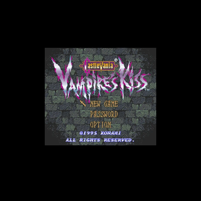 Castlevania - Vampire's Kiss 16 bit Big Gray Game Card For NTSC Game Player Drop Shipping
Castlevania - Vampire's Kiss 16 bit Big Gray Game Card For NTSC Game Player Drop Shipping