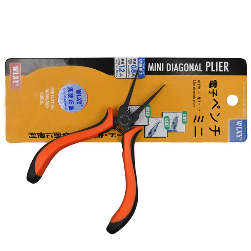 

WLXY 4.5" Diagonal Pliers Mini Electrical Pliers for Cutting Wires and Cords