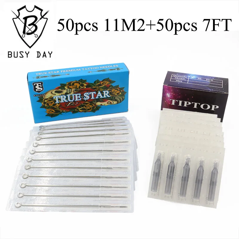(11M2+7FT) 50pcs True star tattoo needles & 50pcs TIP TOP tattoo tips for tattoo supplier free shipping
(11M2+7FT) 50pcs True star tattoo needles & 50pcs TIP TOP tattoo tips for tattoo supplier free shipping