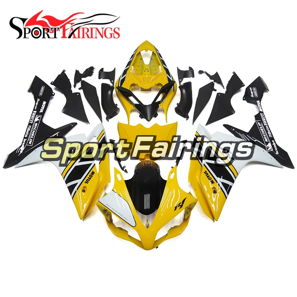 Black White Yellow Cowlings For Yamaha 2007 2008 YZF1000 R1 Motorcycle Bodywork YZF R1 07 08 ABS Injection Fairing Kit New
Black White Yellow Cowlings For Yamaha 2007 2008 YZF1000 R1 Motorcycle Bodywork YZF R1 07 08 ABS Injection Fairing Kit New